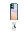 ieg™ 10 Pro 5G Kılıf Eksen Doku Prime - Şeffaf Pasifik Cam Ekran Koruyucu