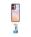 ieg™ 10 Pro 5G Kılıf Eksen Doku Prime - Siyah 5D Eko Cam Ekran Koruyucu