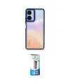 ieg™ 10 Pro 5G Kılıf Eksen Doku Prime - Siyah 5D Eko Cam Ekran Koruyucu