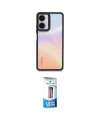 ieg™ 10 Pro 5G Kılıf Eksen Doku Prime - Siyah 5D Eko Cam Ekran Koruyucu