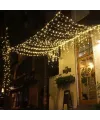10m 100 LED Damla Uçlu Gün Işığı Şeffaf Kablo