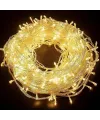 10m 60 LED Pilli 2 Kademeli Gün Işığı Şeffaf Kablo