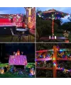11m 100 LED Solar RGB Işık