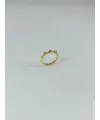 IEG - 14 K Gold Kaplama Zirkon Taşlı Yüzük