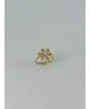 IEG - 14 K Gold Kaplama Zirkon Taşlı Yüzük