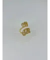 IEG - 14 K Gold Kaplama Zirkon Taşlı Yüzük