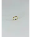 IEG - 14 K Gold Kaplama Zirkon Taşlı Yüzük