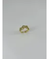 IEG - 14 K Gold Kaplama Zirkon Taşlı Yüzük