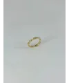 IEG - 14 K Gold Kaplama Zirkon Taşlı Yüzük