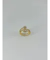 IEG - 14 K Gold Kaplama Zirkon Taşlı Yüzük
