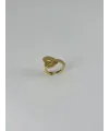 IEG - 14 K Gold Kaplama Zirkon Taşlı Yüzük