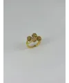 IEG - 14 K Gold Kaplama Zirkon Taşlı Yüzük