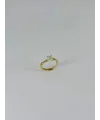IEG - 14 K Gold Kaplama Zirkon Taşlı Yüzük