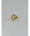 IEG - 14 K Gold Kaplama Zirkon Taşlı Yüzük