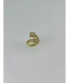 IEG - 14 K Gold Kaplama Zirkon Taşlı Yüzük