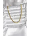 14K Gold Renk Kaplama Burgu Model CM Kadın Kolye TJ-BKO10729