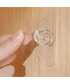 2 Adet Kristal Kendiliğinden Güçlü Yapışkanlı Kulp Askısı Tutma Kolu