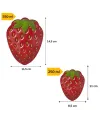 2li İç İçe Geçebilen Çilek Model Saklama ve Beslenme Kabı Seti (550 ml + 250 ml)