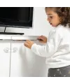 2li Mini Çok Amaçlı Kilit- Çocuk Güvenlik Gereçkerli Çekmece,Dolap,Kapak Kilidi