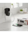 2 USB,1 TYPE-C Girişli 1li Çocuk Korumalı,Isıya Karşı Dayanıklı 2500Watt Termal Akım Korumalı Priz
