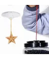 ieg™  20 Adet Şeffaf Yuvarlak 3 Cm Çaplı Güçlü Disk Yapışkanlar