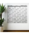 2020 Yıllık Planlayıcı Manyetik Duvar Stickerı Takvim 110x100 cm