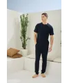 ieg™  2090 Erkek Midi Yaka Pijama Takım