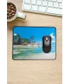 25x32 cm Küçük Boy Mouse Pad Manzara Ada