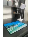 25x32 cm Küçük Boy Mouse Pad Manzara Ada