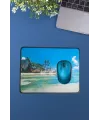 25x32 cm Küçük Boy Mouse Pad Manzara Ada