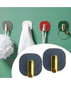 2li Yapışkanlı Retro Askılık Dolap Kapak Kulpu Gri