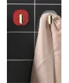 2li Yapışkanlı Retro Askılık Dolap Kapak Kulpu Kırmızı