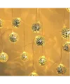 2m 10 LED Pilli Disko Toplu Işık
