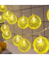 2m 10 Led Pilli Limon Işık