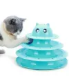 3 Katlı Turntable Kedi Oyuncağı