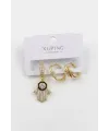 IEG - 3lü Xuping Küpe - Altın