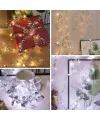 3 Metre Yaldızlı Gümüş LED Işık – Dekoratif Ortam ve Yılbaşı Aydınlatması