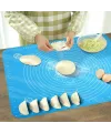 30*40 cm Hamur Matı Silikon Ölçekli Kullanımı Kolay Hamur Açma Matı