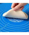 30*40 cm Hamur Matı Silikon Ölçekli Kullanımı Kolay Hamur Açma Matı