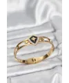 316L Çelik Gold Renk Kutup Yıldızı Kelepçe Bileklik TJ-BB8068