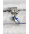 316L Çelik Sallantılı Köpekbalığı Model Gümüş Renk Nomination Charm TJ-BC1463