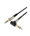 3.5mm AUX Kablosu Jak Erkek Erkek L Tipi 1 Metre Ses Aktarım Kablosu