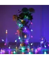 3m 20 Led Kristal Top RGB Pilli