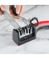 4 Aşamaları Kaymaz Taban Hızlı Bıçak Makas Bileme Aracı