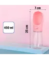 450 ml Taşınabilir Butonlu Evcil Hayvan Suluğu