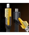 4in1 65W Hızlı Şarj Kablosu – Type-C to USB-A + Type-C to Lightning, 27W PD Destekli Çoklu Şarj Kablo
