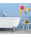 5li Güçlü Yapışkanlı Şeffaf Duvar Askısı Banyo Mutfak Düzenleyici Pratik Askılık