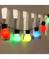 5 Metre 28 LED Fişli RGB Mini Top LED