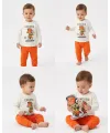 6/24 Ay Baskılı Basic Bebek Takımı
