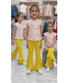 6-7-8 Yaş Kolyeli Full Likra Çocuk Takımı